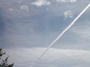 there went one of those airplanes!