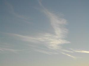 interesting cloud structure