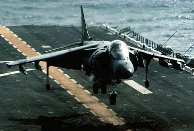 Harrier jet