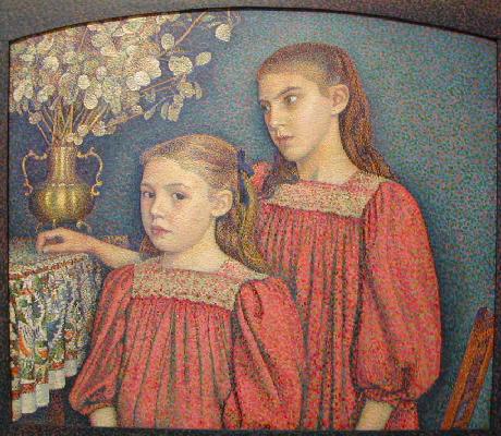 The Two Sisters, Georges Lemmen, 1894