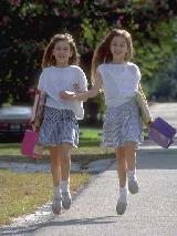 Skipping, or something...