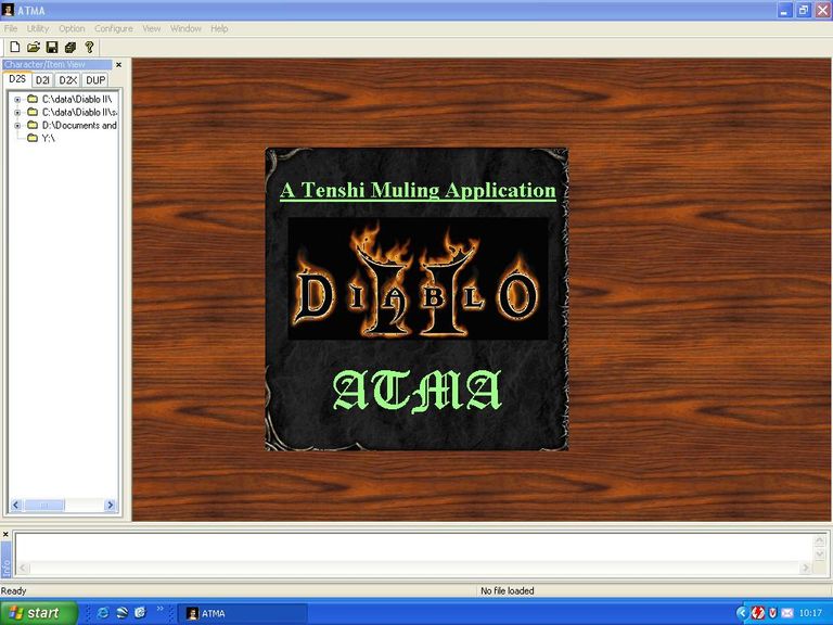 The Opening Splash Screen
