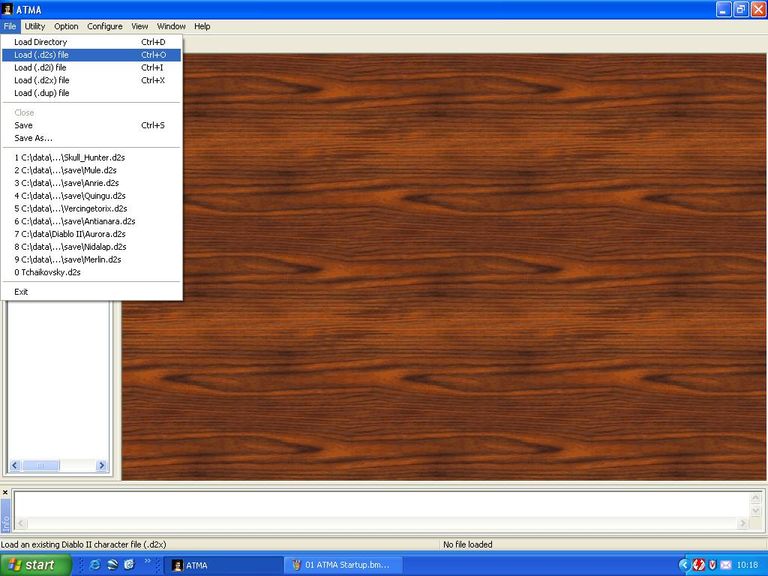 Loading a file