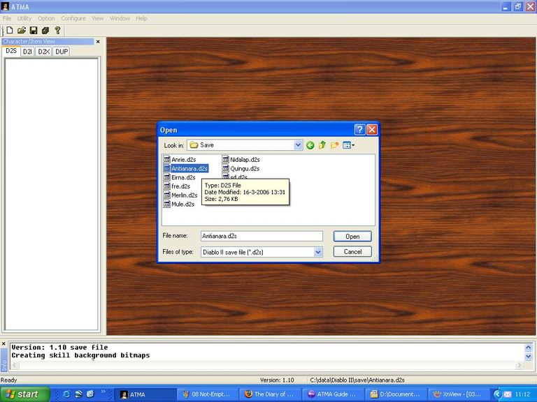 Opening File