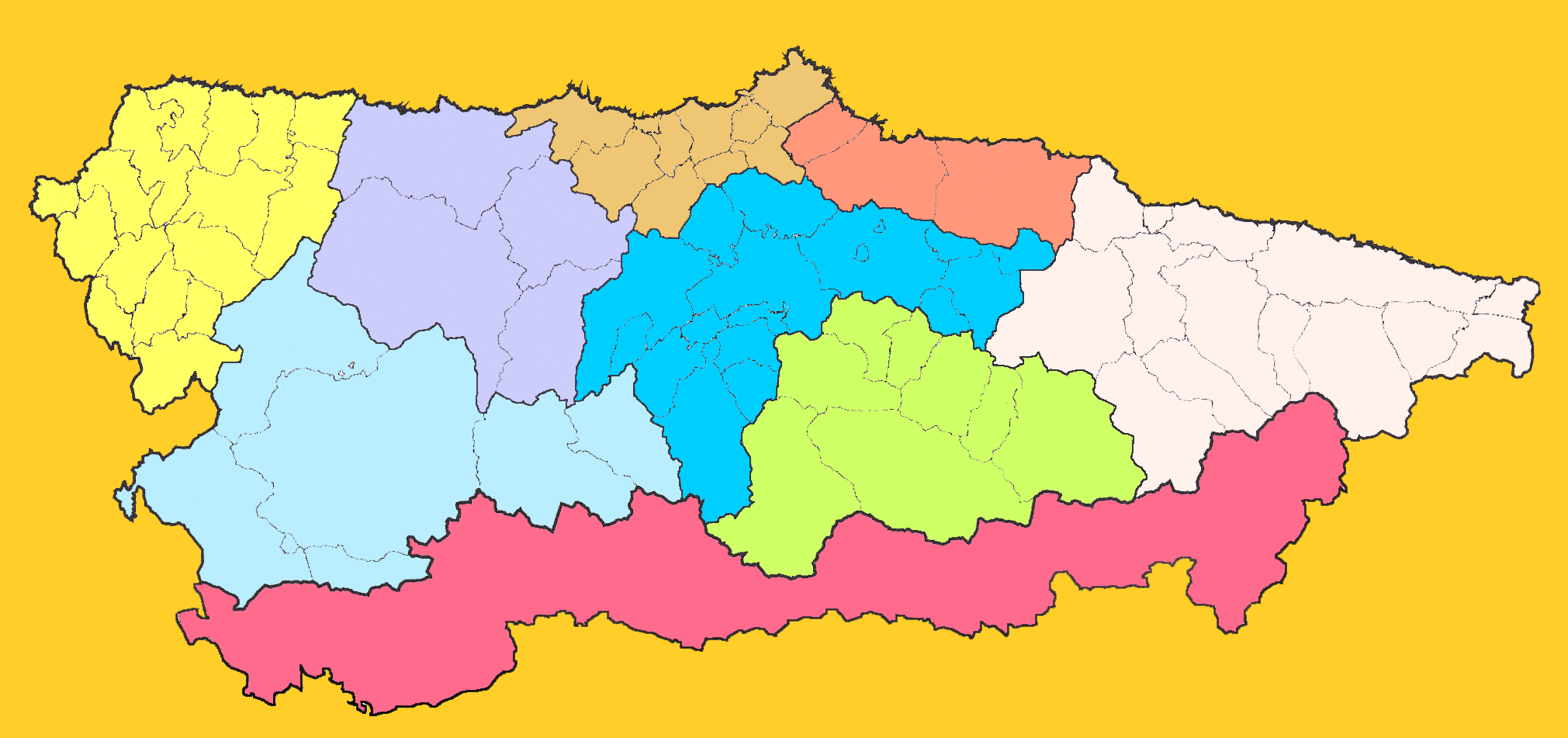 Asturien Regions
