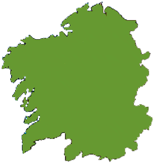 Map of Galicia