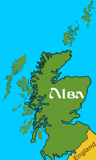 Map of Scotland