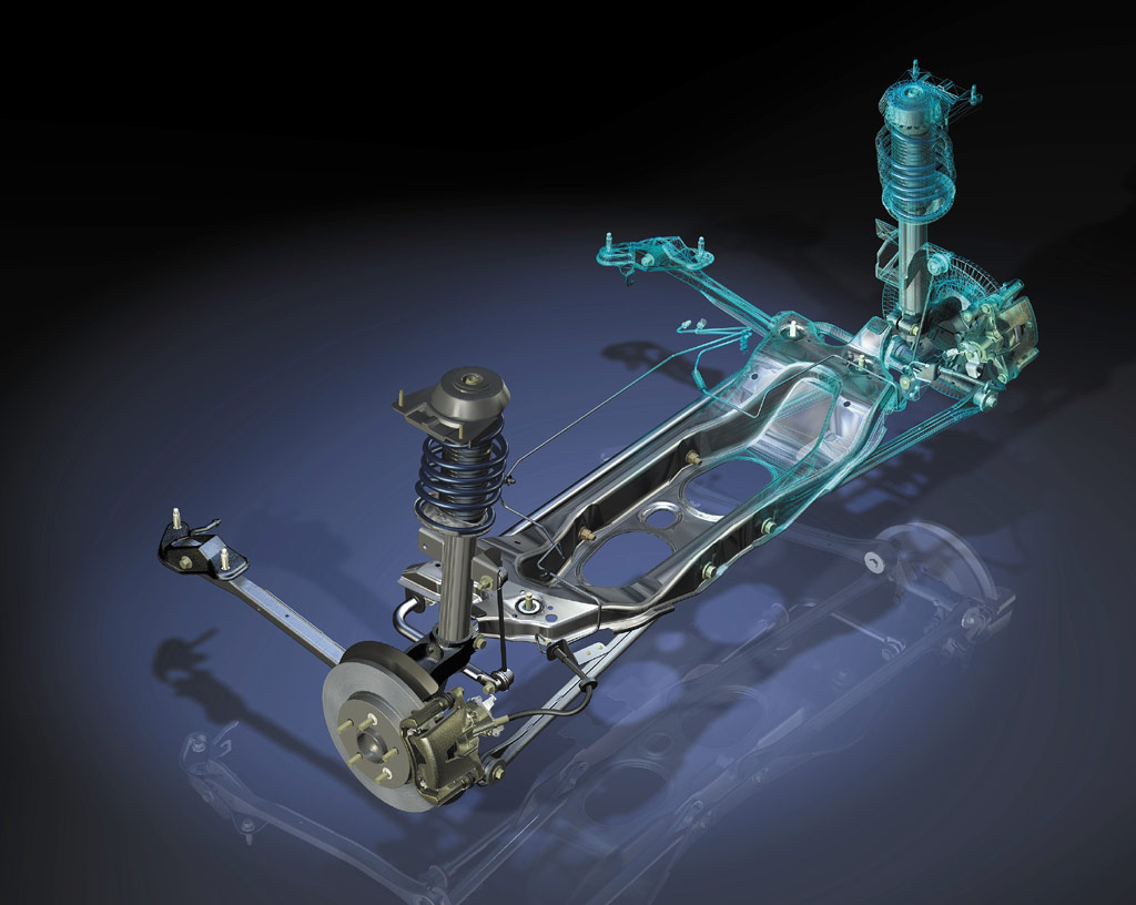 Ford fiesta rear macpherson strut
