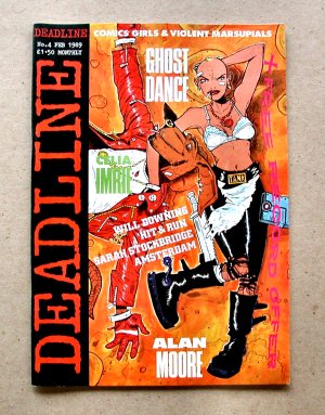 Tank Girl comic strip.