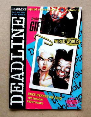 Tank Girl comic strip.