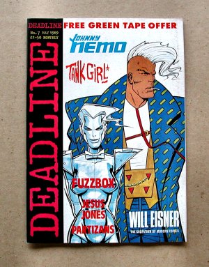 Tank Girl comic strip.