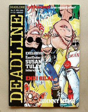 Comic Strip "Tank Girl in The Australian Job-Part 2"&nbsp; (B/W 7 pages)