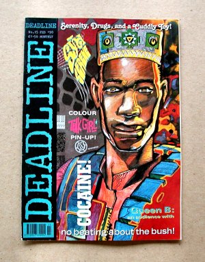 Tank Girl strip plus poster pin-up.