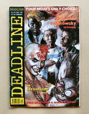 Hewlett & Martin's "Tank Girl in I've Got Friends at Bells End"&nbsp; (B/W 9 pages)