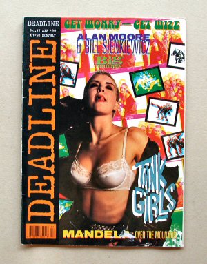 Hewlett & Martin's "Tank Girl in Force Ten to Ringarooma Bay..." and "in a half a pound fo tupenny rice" 8 pages (B/W)&nbsp;&nbsp; 3 pages of Tank Girl sorta look alikes