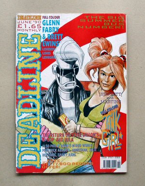 Hewlett & Martin's Tank Girl (color) in "Summer Love Sensation-Part 1"&nbsp; (4 pages long)