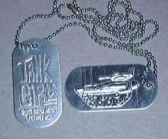 Embossed Dog Tags