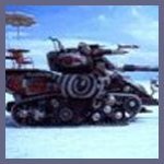 The Tank-pages on tank construction, W&P tank, finished tank, Stuart M5A1, etc.