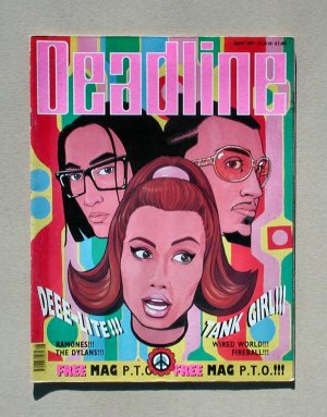 Tank Girl poster in Game Supplement magazine insert.