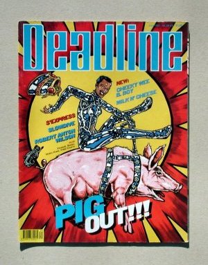 Jamie Hewlett's "Fireball" plus Tank Girl's "Booga."