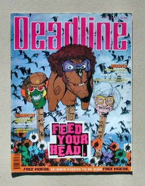 Jamie Hewlett's "Fireball" plus Tank Girl's "Booga."