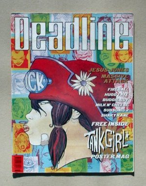 Jamie Hewlett's "Fireball" plus Tank Girl poster magazine.