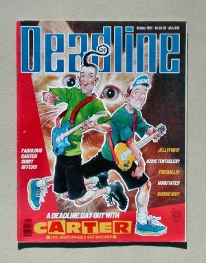 Jamie Hewlett's "Fireball"--no Tank Girl.