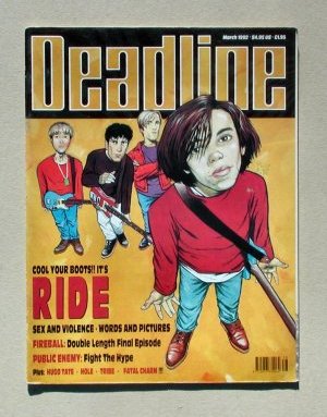 Jamie Hewlett's "Fireball"--no Tank Girl.