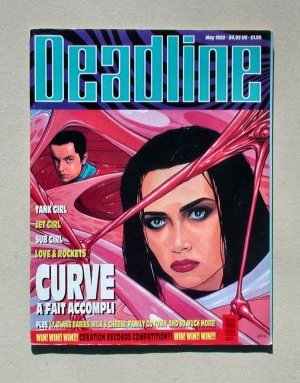 Tank Girl in "Blue Helmet by Jack Kerouac Part 2" plus Jet Girl and Sub Girl comic strips.