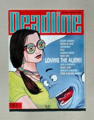 Small article on Jamie Hewlett--no Tank Girl.