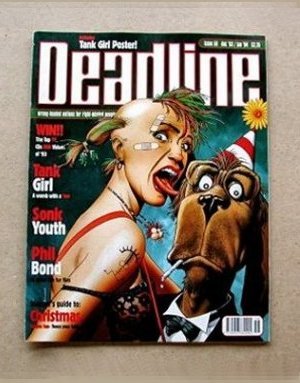 Tank Girl in "Morning Glory" (bw).