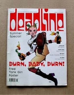 Tank Girl in "Mould Finger" loose poster.