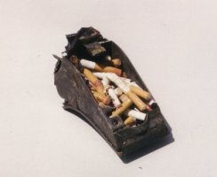 Tank Girl Tank Interior--Ashtray from rear wall