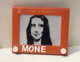 Tank Girl Tank Interior--Mone Lisa Etch-A-Sketch