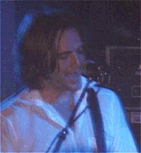 Picture of Bernard Fanning (taken at the gig)