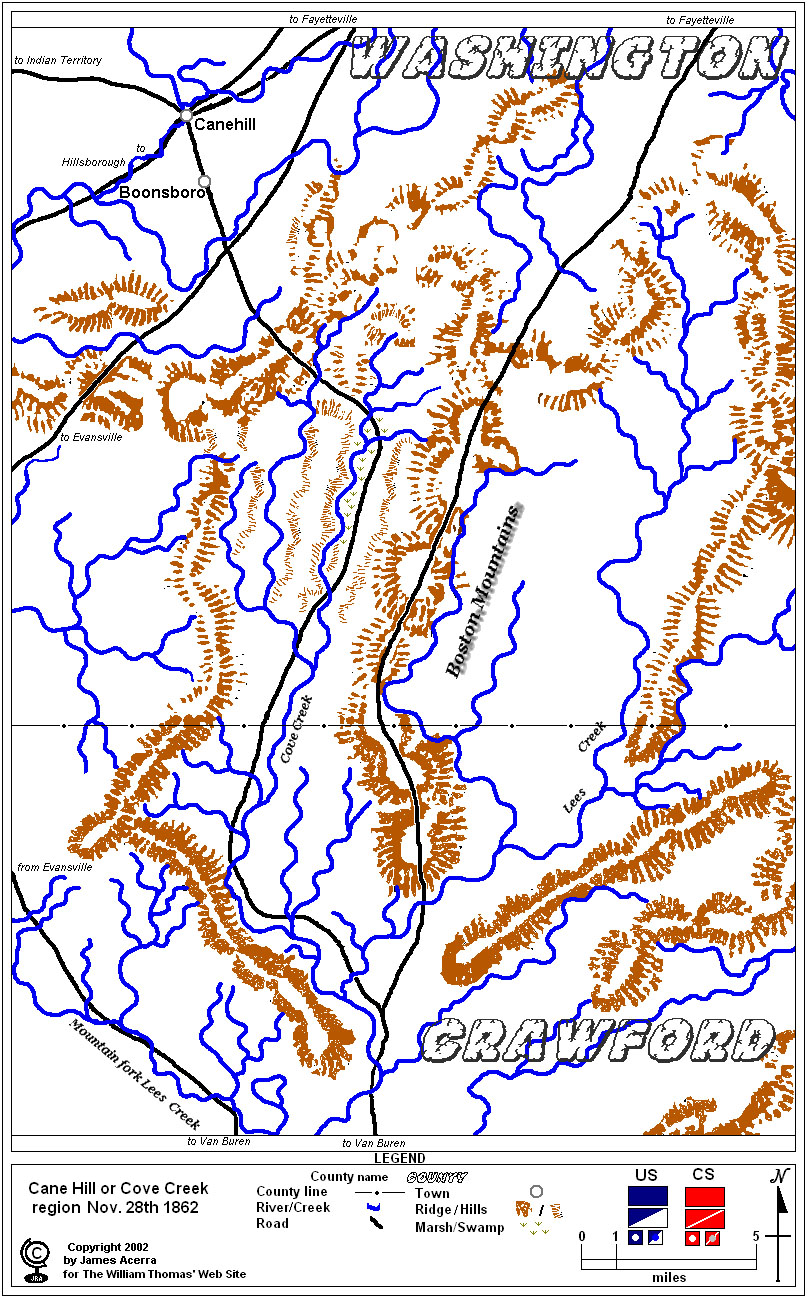 Battle of Cane Hill Arkansas