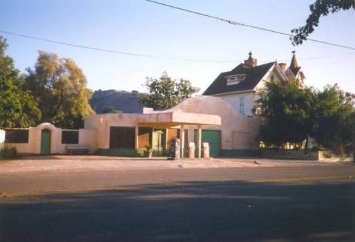 old gas station