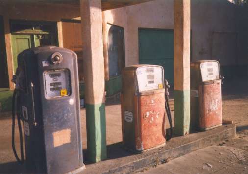 3 gas pumps
