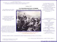 Fond d'&eacute;cran : la colonisation de l'Europe