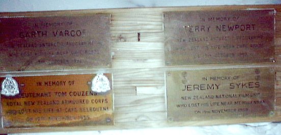 New Zealand Memorial Plaque