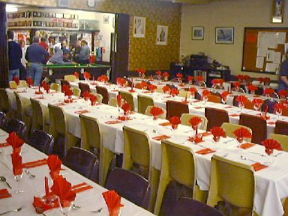 Table ssetup for large dinner