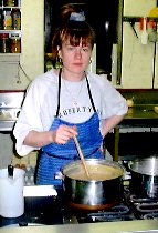 Pauline cooking