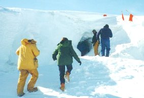 Ice Cave entrance