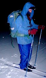 Night Cross Country Skiing
