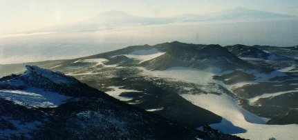 View from the top of Mt Aurora