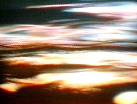 Necreous clouds.  High atmosphere ice crystals reflecting light.