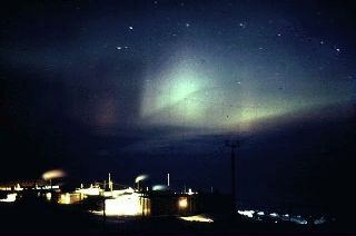 Aurora over mactown
