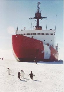 Jamned into the ice