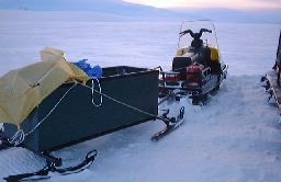Skidoo trailer