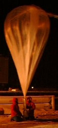 Weather ballon. Larger type